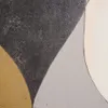 Lienzo abstracto Marvilo gris y mostaza 120 x 200 cm en Multicolor - Decoración de pared, Uruguay | Kavehome, vista 3 de 9