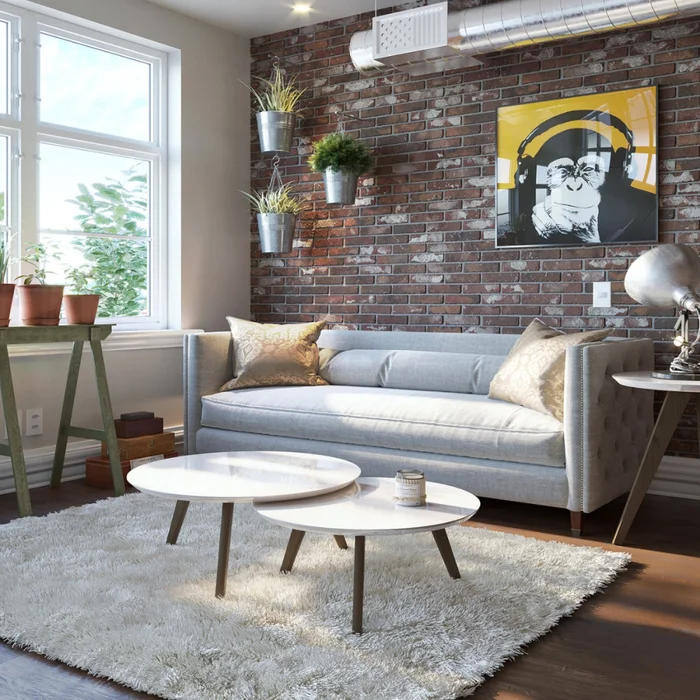 Mesas de Centro Classic - Duo - Off White en Blanco - Mesas de living, Uruguay | NYR, vista 2
