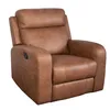 Recliner Manual Hamilton 1 Cuerpo Tela Marron Hamilton Camel en Marrón - Sillones y sofás, Uruguay | Divino, vista 2 de 4