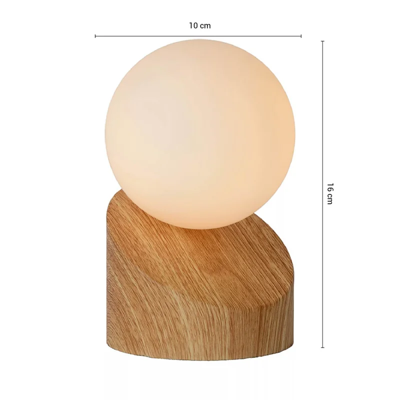 Lámpara de Mesa Moscú 1 en Marrón - Lámparas de mesa, Uruguay | Serlux, vista 5