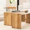 PIE DE CAMA / MESA ANGOSTA / BANCO OLMO NATURAL - 1.10 X 0.35 MTS en Madera natural - Butacas, banquetas y puffs, Uruguay | La Iberica, vista 2 de 19