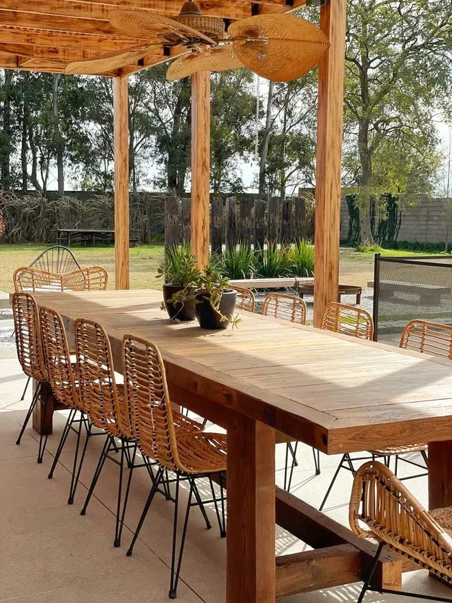 Silla de mimbre y hierro Akros en Silla de mimbre y hierro Akros - Muebles, Uruguay | Decoramuss, vista 2