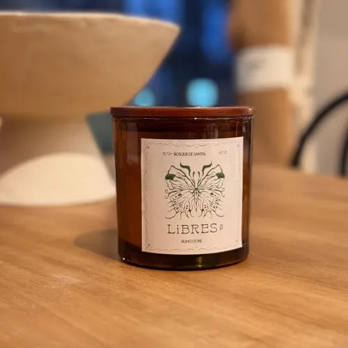 Vela aromática Santal - Bosque - 280g en Marrón - Velas y Portavelas, Uruguay | Walnut