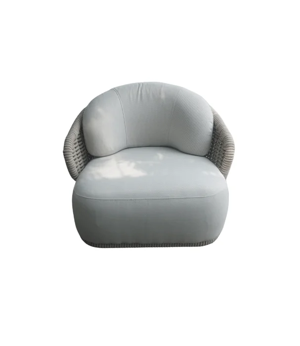 BUTACA MALLORCA OUTDOOR CON ALMOHADONES en Gris - Muebles para el exterior, Uruguay | Más Infinito Casa