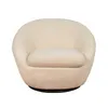 Butaca Giratoria 1 Cuerpo Tela Blanco Ora Offwhite en OFFWHITE - Sillones y sofás, Uruguay | Divino, vista 3 de 5