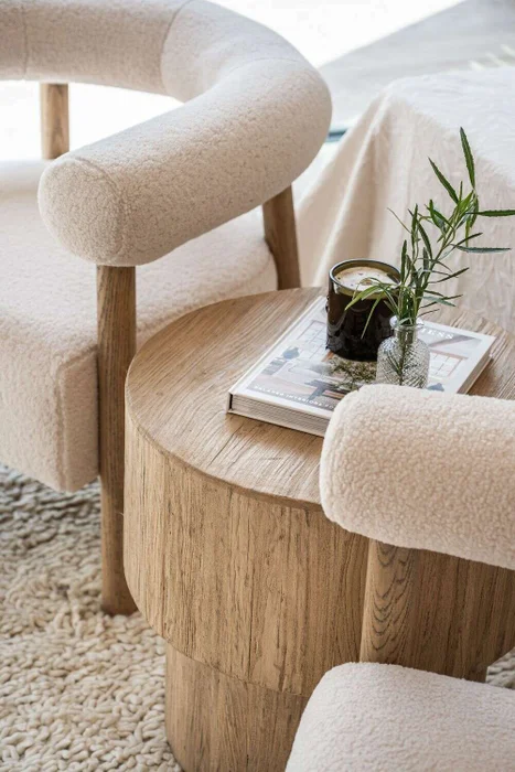 MESA LATERAL BALEAR - OLMO en Madera natural - Mesas de living, Uruguay | La Iberica, vista 8