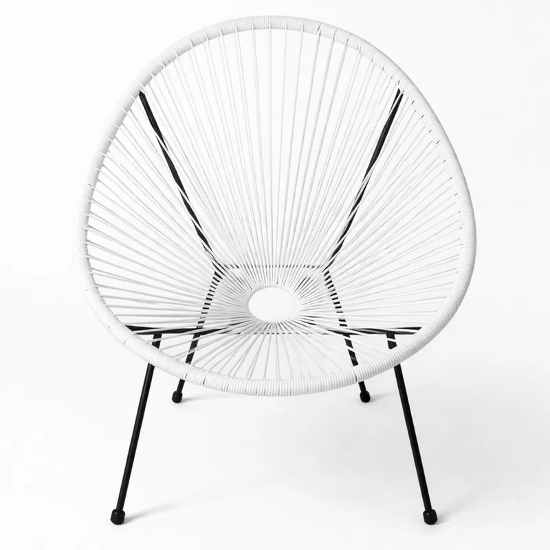 Butaca Acapulco - Blanco en Blanco - Sillones y sofás, Uruguay | Indian
