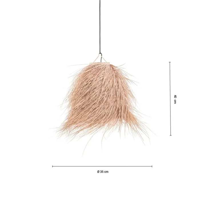 Luminaria Colgante Straw Ø 35 cm en Beige - Lámparas colgantes, Uruguay | Serlux, vista 5
