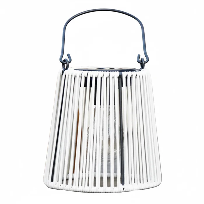 Lámpara De Mesa Led Metal Blanco Luana en Blanco - Iluminación, Uruguay | Divino