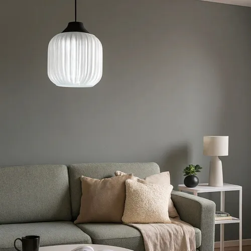 Colgante 3D Callaz E27 en Blanco - Lámparas colgantes, Uruguay | Bascuhouse