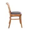 Silla De Comedor Rattan-y-madera Marron Tamara en Marrón - Sillas, Uruguay | Divino, vista 4 de 8