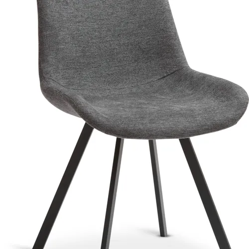 Silla de comedor HYGUM giratoria gris/negro en Gris/negro - Sillas, Uruguay | JYSK