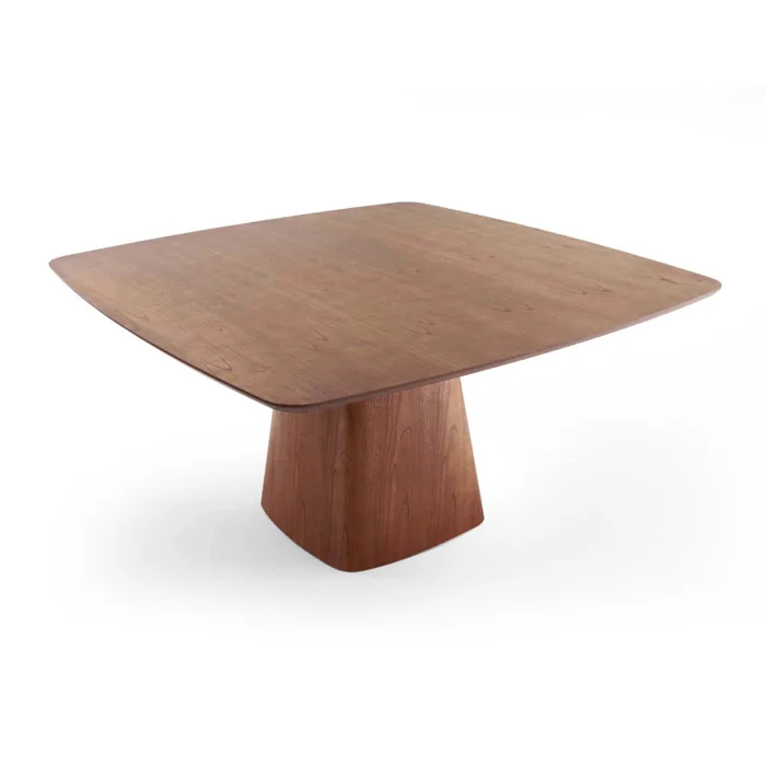 Mesa De Comedor Cuadrada Mdf-y-madera Marron Alice New en Marrón - Mesas de comedor, Uruguay | Divino, vista 3