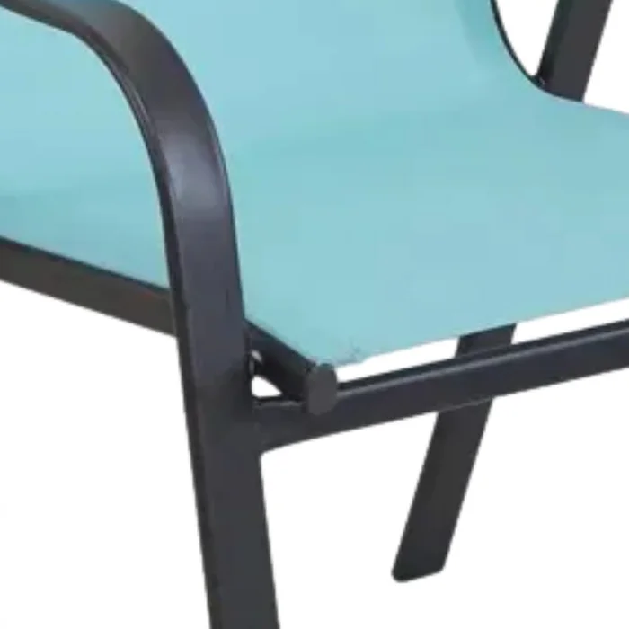 Silla de Textilina metal - Turquesa en Turquesa - Muebles para el exterior, Uruguay | Rústico Hogar, vista 3