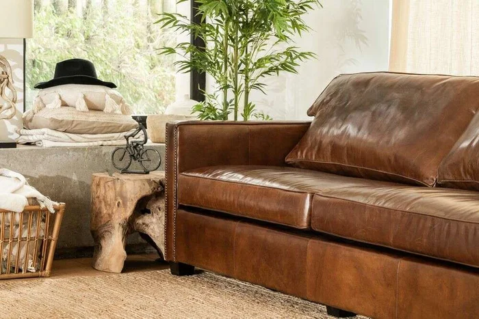 SILLON CUERO ITALIANO - 3 CUERPOS en Marrón - Sillones y sofás, Uruguay | La Iberica, vista 26
