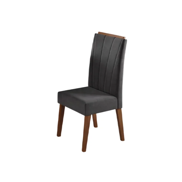 Comedor Elegante 6 Sillas Tapizadas 100% Mdp en MIEL/GRAFITO - Mesas de comedor, Uruguay | Soy Hogar, vista 3