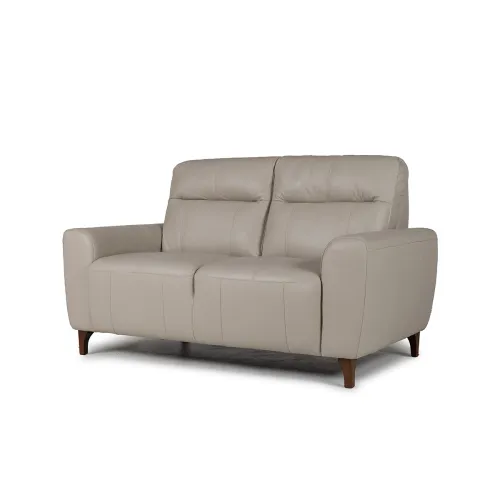 Sofá Tahití - Cuero Básico - 2 cuerpos - Arena - (Preventa) en Beige - Sillones y sofás, Uruguay | NYR