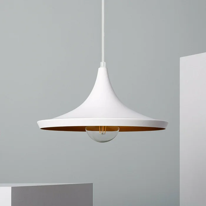 Luminaria Colgante Geisha 3 Blanca ø 36 cm en Blanco - Lámparas colgantes, Uruguay | Serlux, vista 2