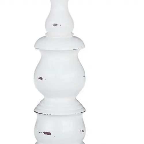 Candelabro Bobeche grande Blanco - Decoración, Uruguay | Martinika Deco