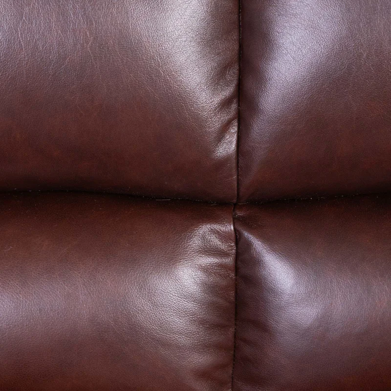 Sofá 3 Cuerpos Cuero-100-natural Marron New Focus Cognac en Marrón - Sillones y sofás, Uruguay | Divino, vista 5