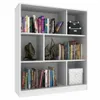 Biblioteca c/ reparticiones 93x108x30 Nogal - Living, Uruguay | Que Sal Muebleria, vista 1 de 7