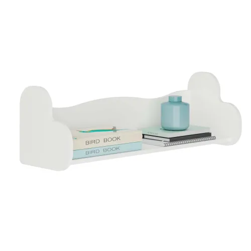 Estantería Mdf Blanco Bunny en Blanco - Bibliotecas, Uruguay | Divino