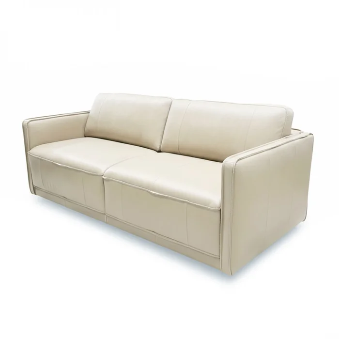 Sillón Positano - 3 Cuerpos 100% Cuero - Arena en Beige - Sillones y sofás, Uruguay | Rústico Hogar, vista 2