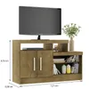 Rack Tv Modular Led Lcd Muebles Living Demolicion Veneza 615 - Muebles para TV, Uruguay | Muebles Express, vista 4 de 4