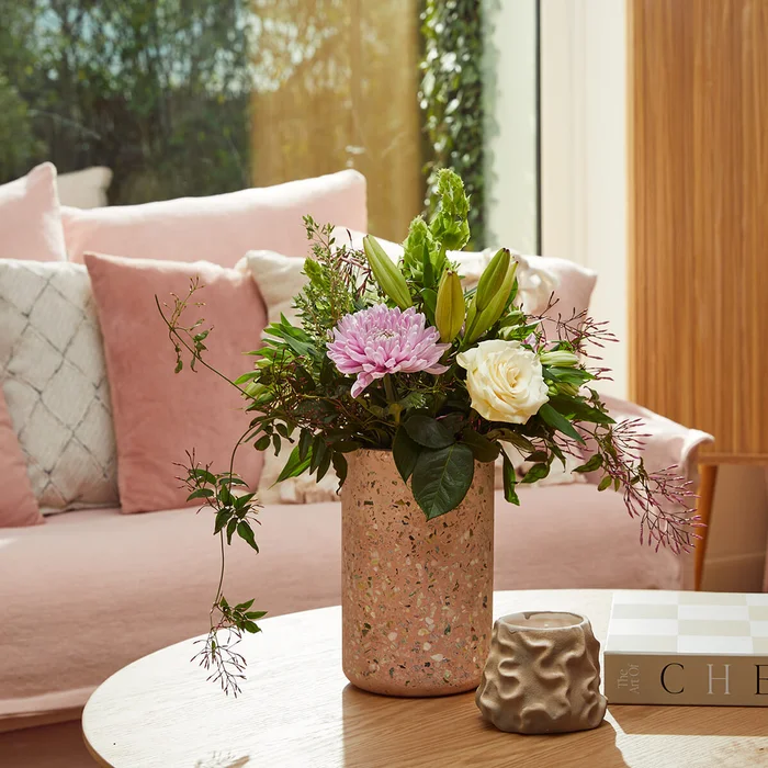 Florero FAJEN Rosa en Rosa - Decoración, Uruguay | Viasono