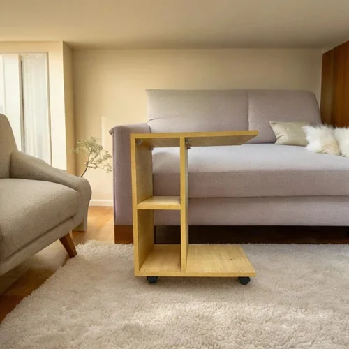 Mesa de Arrime Jacinto en Madera natural - Mesas de arrimo, Uruguay | Decoquadra, vista 5