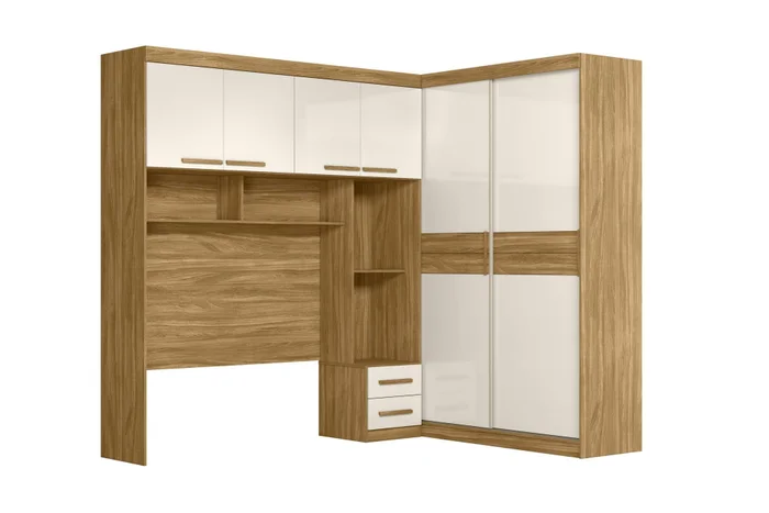 Ropero Placard Respaldo Dormitorio 2 Puertas Corredizas en Multicolor - Respaldos de cama, Uruguay | Lais Muebles