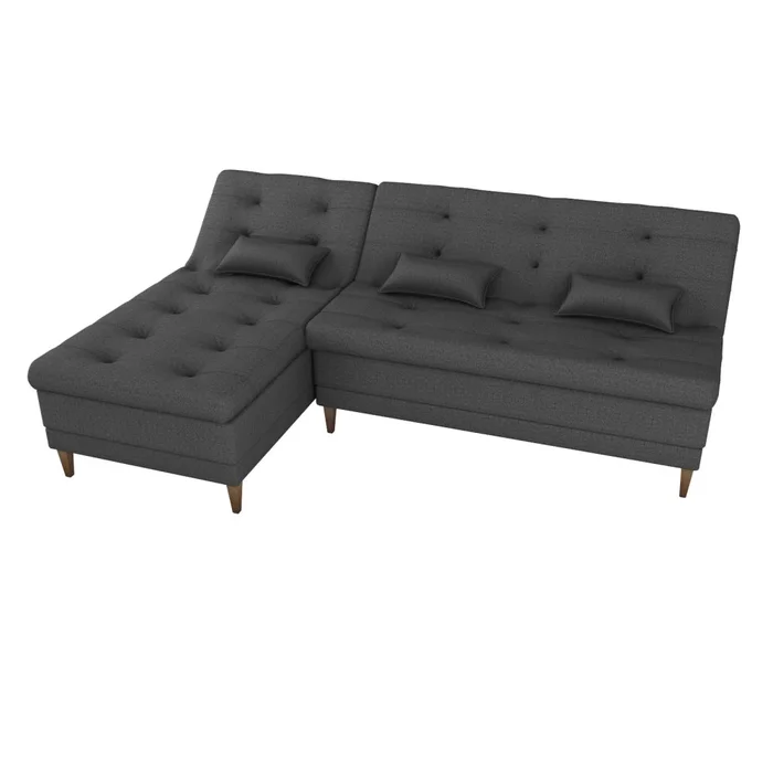 Sillón Cama con Chaise - Good - Gris en Gris - Sillones y sofás, Uruguay | Ecowood, vista 3