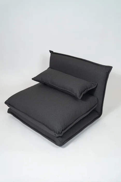 Sofá Cama 1 Plaza Juli - Negro en Negro - Sillones y sofás, Uruguay | Indian