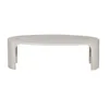 Mesa Ratona Madera Blanco Oval en Blanco - Mesas de living, Uruguay | Divino, vista 2 de 8