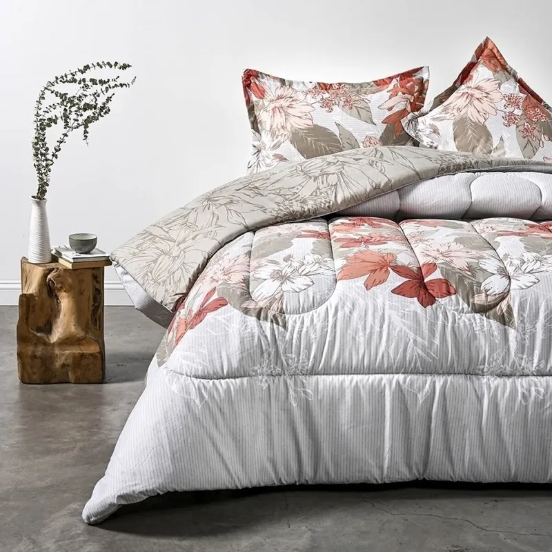 ACOLCHADO KING 200H 240x260CM AMARANTA CANNON en Multicolor - Textiles, Uruguay | Decohogar