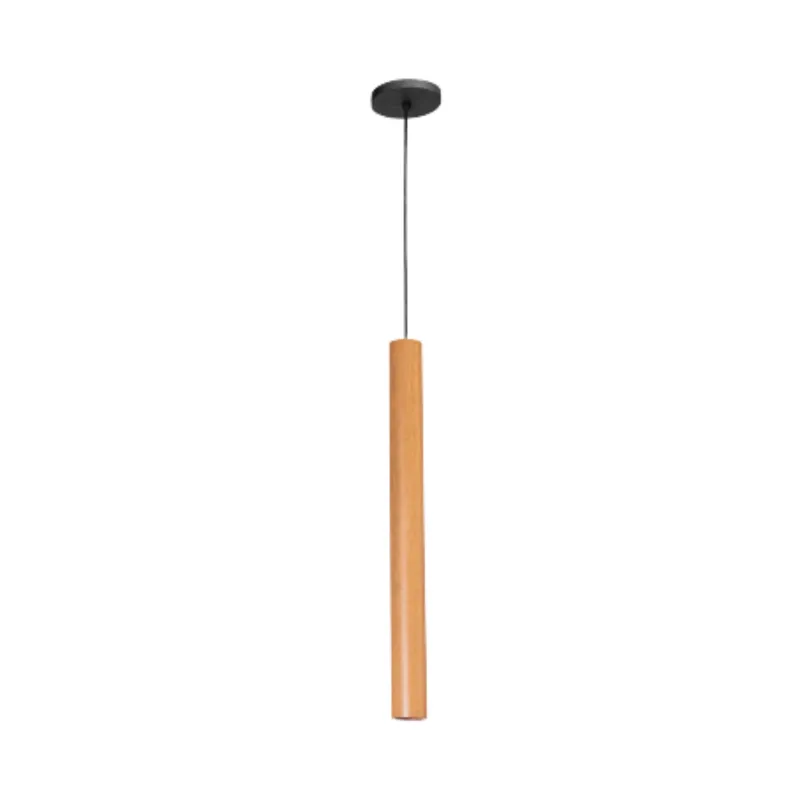 Lampara Colgante Point Castaño 55 cm en Madera natural - Lámparas colgantes, Uruguay | Berna home