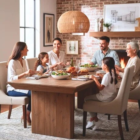 Mesa de comedor Linea Rimini en Madera natural - Mesas de comedor, Uruguay | La Cueva Muebles, vista 7