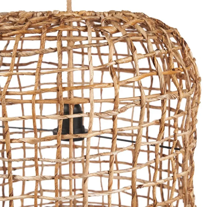 Lámpara de Fibra de Banano Kiri Chica | Casakos en Madera natural - Lámparas colgantes, Uruguay | Casakos, vista 7