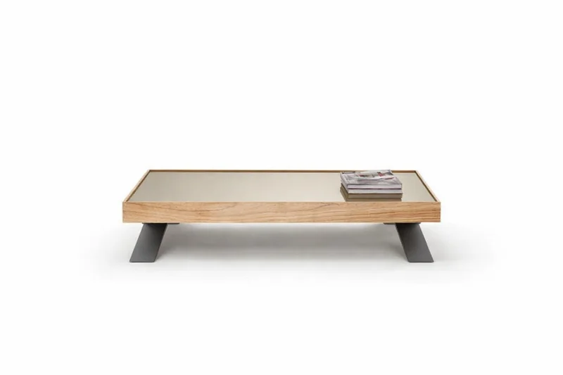 Mesa de centro con tapa de vidrio espejo - Mesas de living, Uruguay | Champagne Home, vista 3