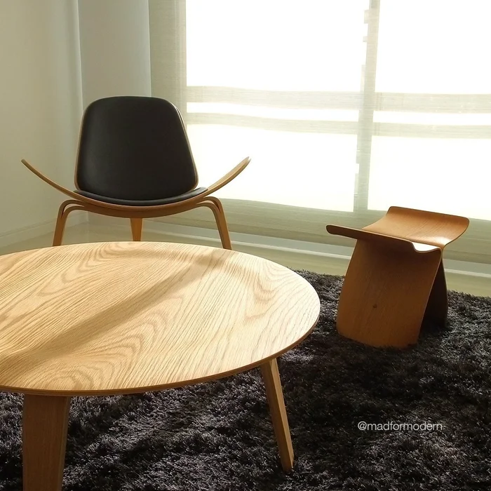 CTW Coffe Table Wood | Charles & Ray Eames en Madera natural - Mesas de living, Uruguay | Mad for Modern, vista 2