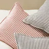 ALMOHADON LINO ALTO GRAMAJE RAYADO GRIS OSCURO - 70 X 43 CMS en Gris - Textiles, Uruguay | La Iberica, vista 3 de 9