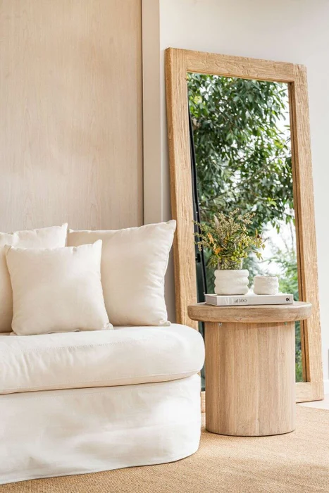 MESA DE COSTADO - OLMO ANTIGUO en Madera natural - Mesas de living, Uruguay | La Iberica, vista 12