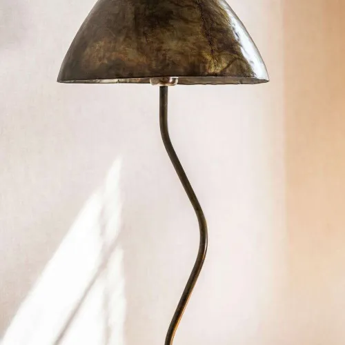 LAMPARA HONGO IRREGULAR ORGANIC BRONCE - ALTA en Cobre - Lámparas colgantes, Uruguay | La Iberica