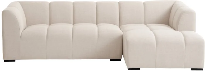 Sofá ALLESE chaise longue derecha beige en Beige - Sillones y sofás, Uruguay | JYSK