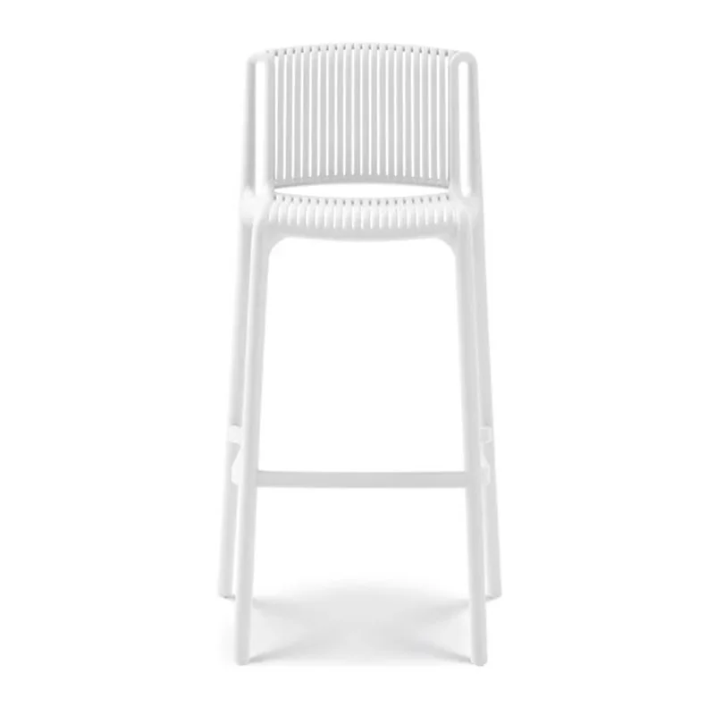 Banqueta La Roche Blanco en Blanco - Butacas, banquetas y puffs, Uruguay | Decotech, vista 4