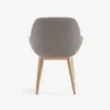 Silla Konna de borreguito - gris claro y patas de chapa de fresno acabado natural en Gris - Sillas, Uruguay | Kavehome, vista 9 de 10