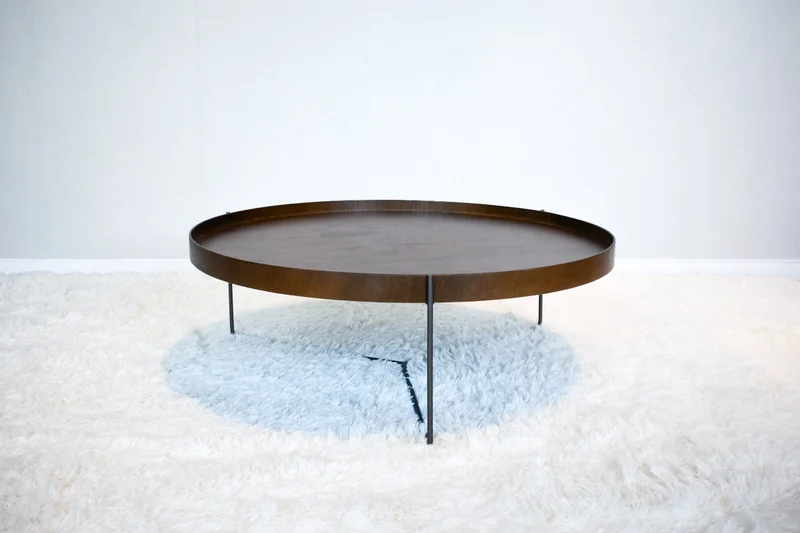 Mesa Ratona Sphera Baja en Verde oliva - Mesas de living, Uruguay | Balton, vista 4