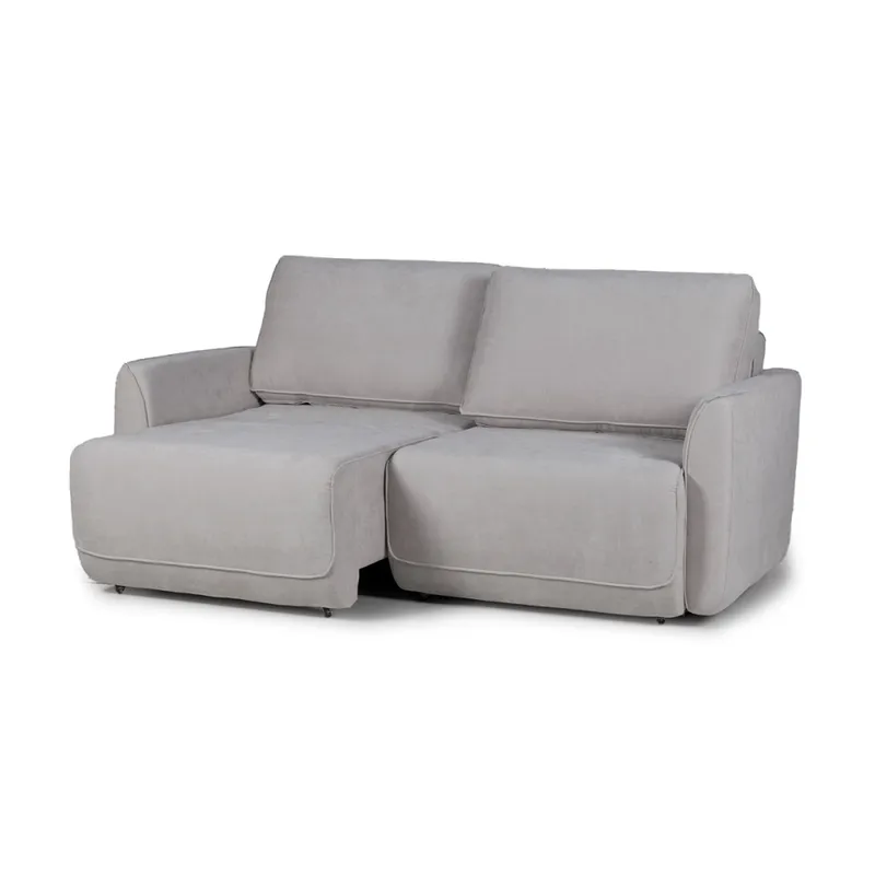 Sofá Cama Ravena - Tela Microfibra - 9248 (Beige) en Gris - Sillones y sofás, Uruguay | NYR