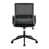 Silla De Oficina Malla Negro Collins en Negro - Escritorios y sillas de escritorio, Uruguay | Divino, vista 3 de 3
