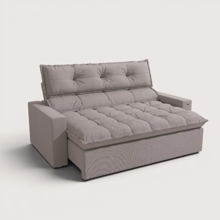 Sofa Viteli 193CM - Retractil/Reclinable en Beige - Sillones y sofás, Uruguay | Balton, vista 11